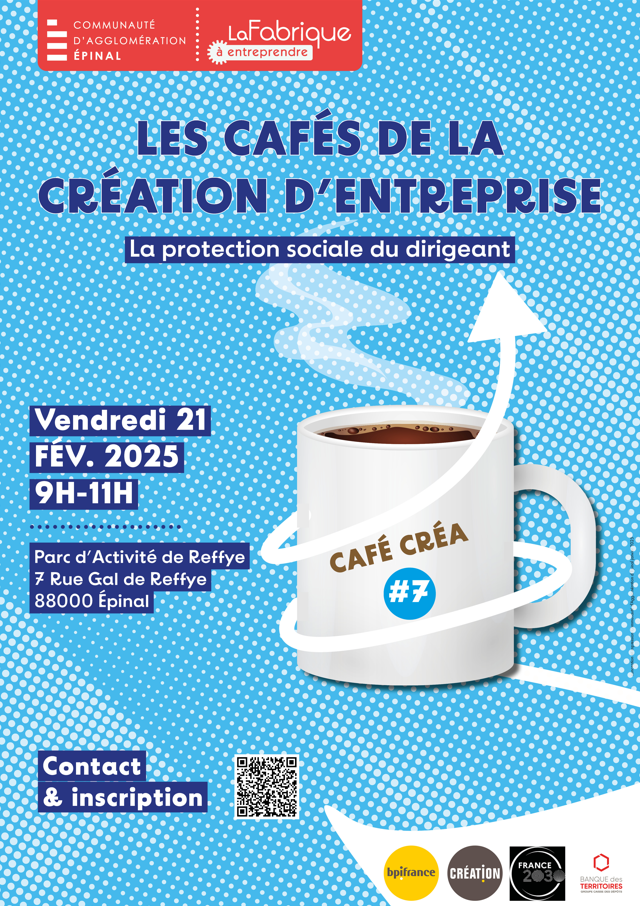 Café-Créa #7 : La protection sociale du dirigeant